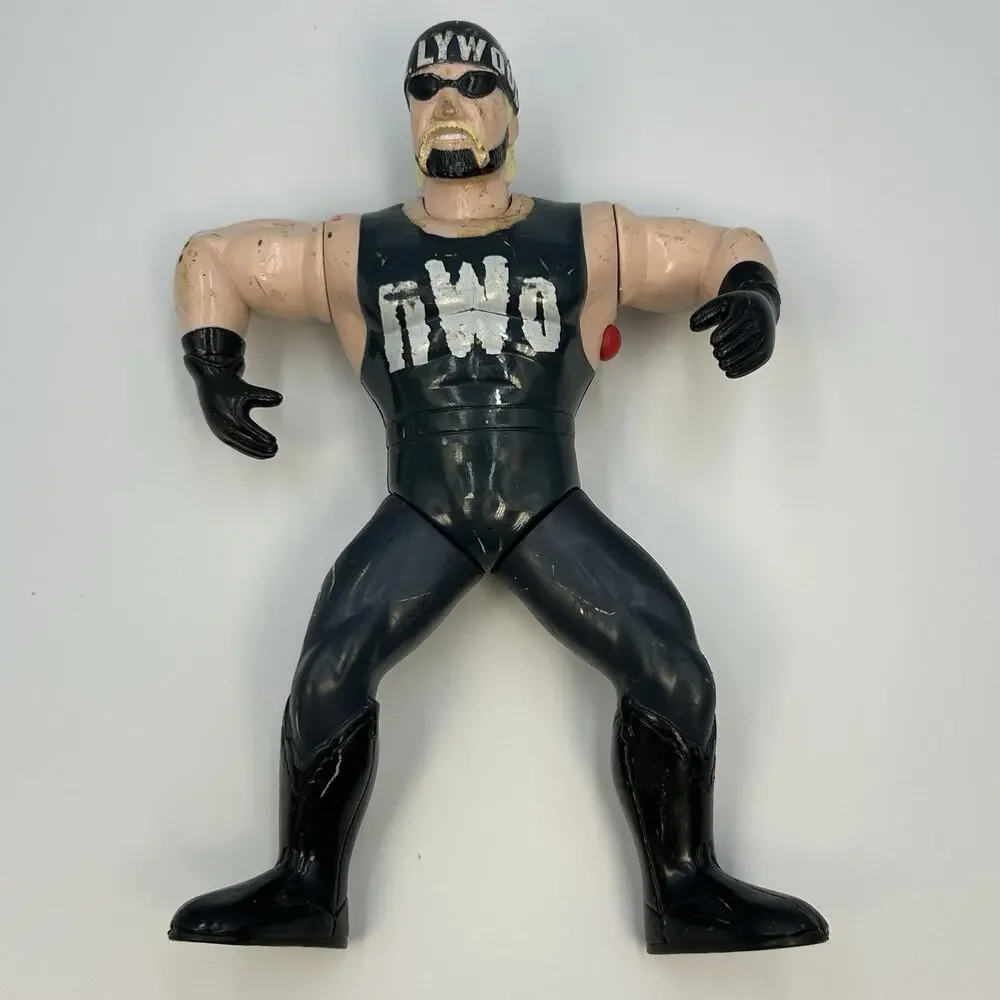 1999 WCW NWO Outsiders Wrestling Figures Hulk Hogan Scott Hall Vintage Toys Kids